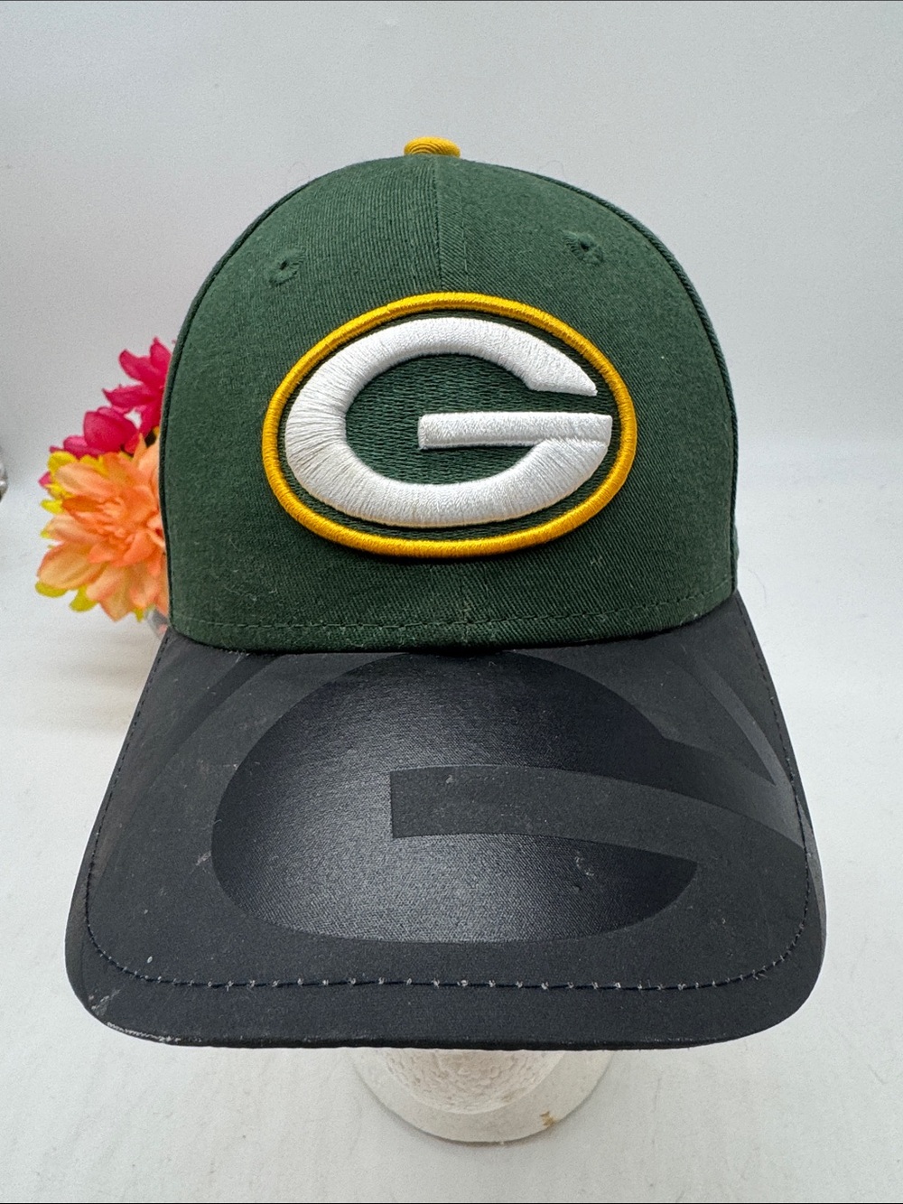 New Era Green, Black & Yellow Team Logo Baseball Cap
